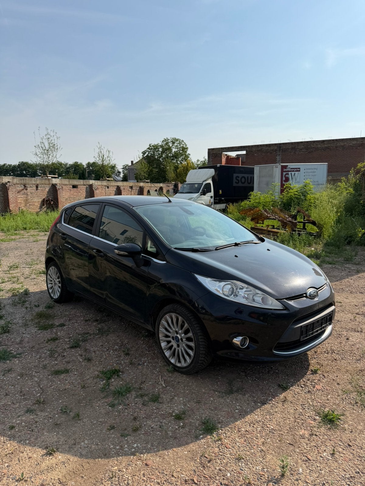Ford fiesta 1.4 Tdci, Autos, Euro 5, Achat, Boîte manuelle, Noir