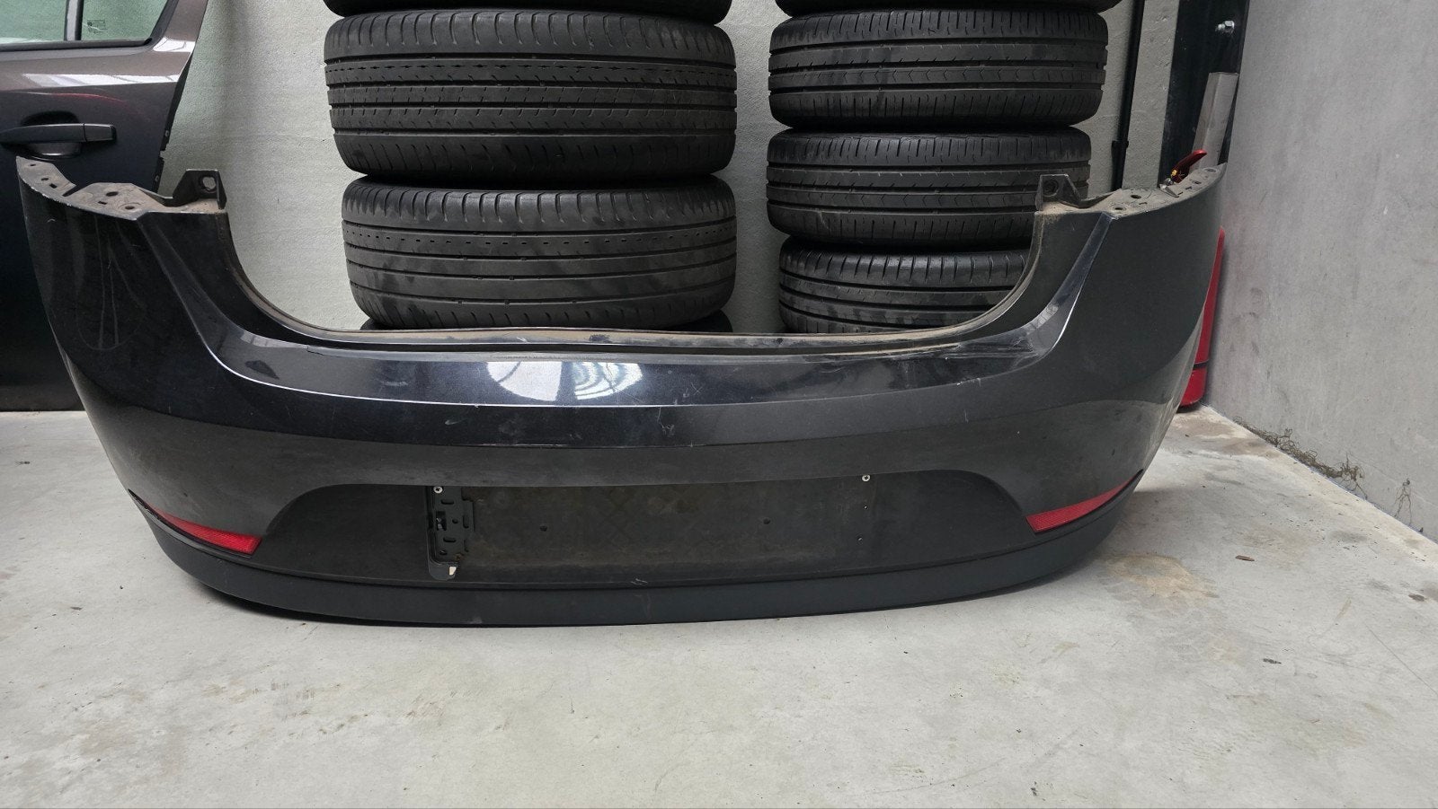 Achterbumper Seat Ibiza Break Combi Zwart Non Facelift, Arrière, Pare-chocs, Enlèvement, Utilisé
