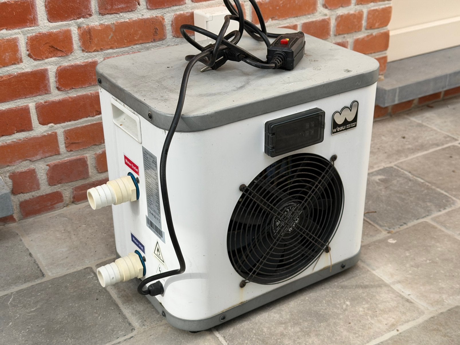 W’eau - Mini Power - Zwembad Warmtepomp - 3 kW, Tuin en Terras, Ophalen, Gebruikt, Verwarming
