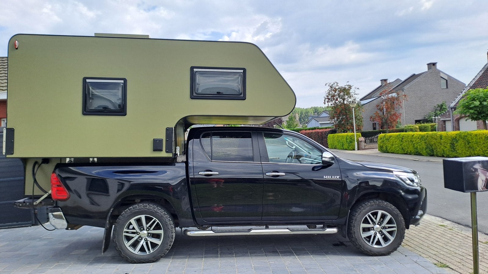 Afzetunit voor pick-up, Caravanes & Camping, Autres marques, Lit dans la longueur, Particulier, Jusqu'à 500 kg