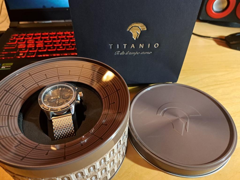 Titanio Agrippa neuf d'une valeur de 499€, Autres marques, Enlèvement, Argent, Acier