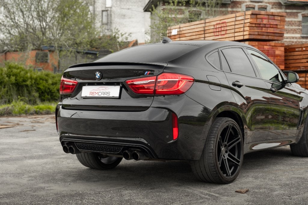 BMW X6M 4.4i V8 FULL OPTION | LICHTE VRACHT | BTW AFTREKBAAR, Auto's, Automaat, Dealer onderhouden, Verwarmde buitenspiegels, Zwart