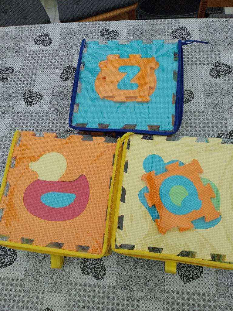 puzzelmat, Kinderen en Baby's, Speelgoed | Speelkleden, Ophalen of Verzenden, Gebruikt