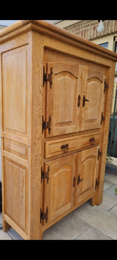 Massieve eiken kast te koop, Ophalen