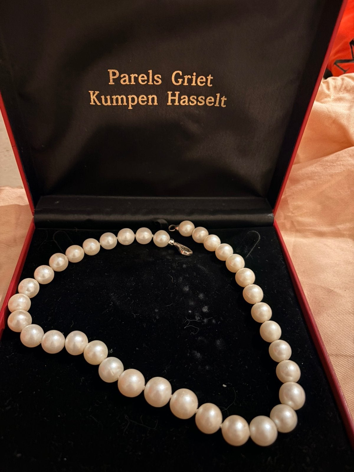 PRIJSDALING! Grote zoetwater parels; van juwelier Kumpen!, Bijoux, Sacs & Beauté, Bijoux anciens, Boucles d'oreilles, Enlèvement
