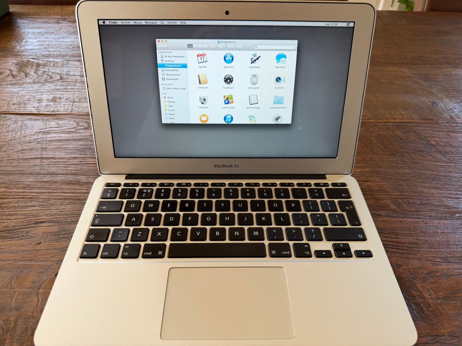 Apple MacBook Air 11” 1,4GHz 4GB 128GB SSD igst, Informatique & Logiciels, 256 GB, 11 pouces, MacBook Air, 4 GB