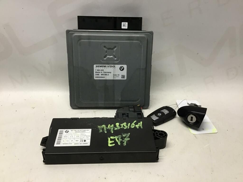 Computer motormanagement n43b16a BMW E87 ('07-'11) 7583225, -, Utilisé, -, Enlèvement ou Envoi