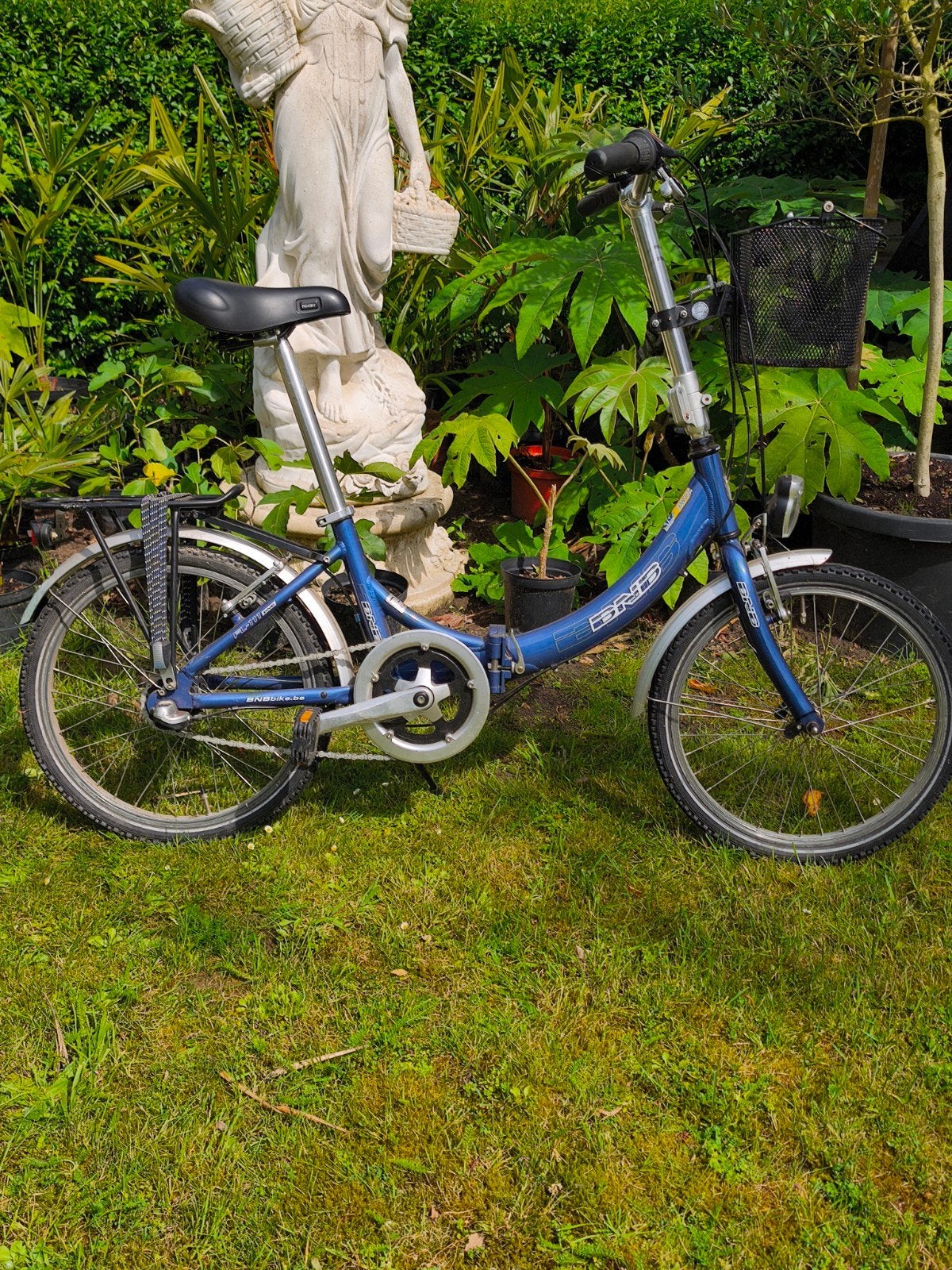 Vouw- / plooifiets 20', Ophalen