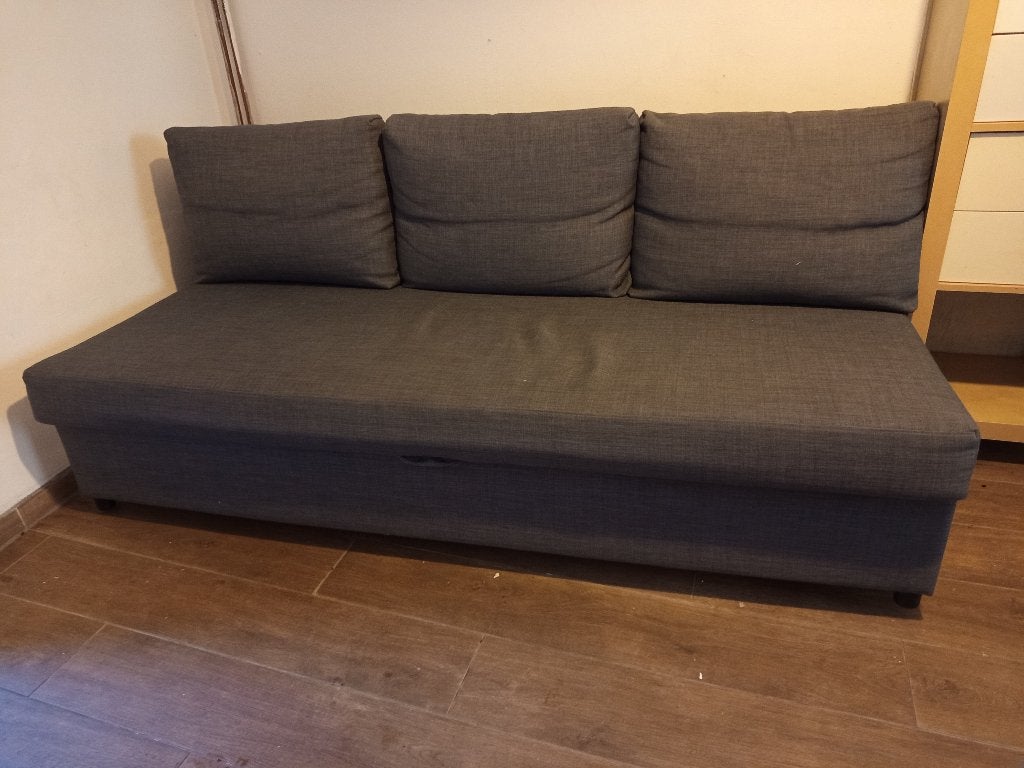 Zetel met opbergruimte, Huis en Inrichting, Ophalen, Gebruikt