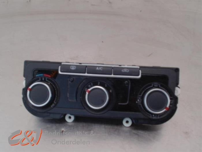 Airco bedieningspaneel van een Volkswagen Caddy, Gebruikt, -, Volkswagen, -