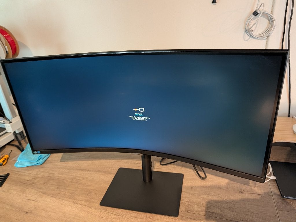 34 inch Curved Widescreen Monitor met USB-C Dock & LAN, Computers en Software, Monitoren, Gebruikt, 3 tot 5 ms, Samsung, HDMI