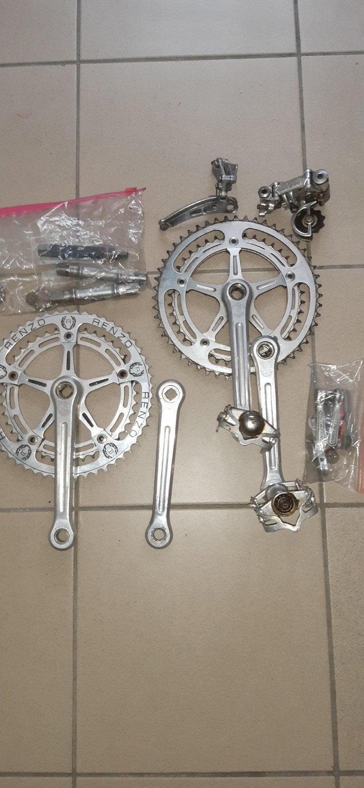 campagnolo record, Vélos & Vélomoteurs, Vélos Pièces, Pédalier ou Pédales, Enlèvement ou Envoi, Campagnolo, Utilisé