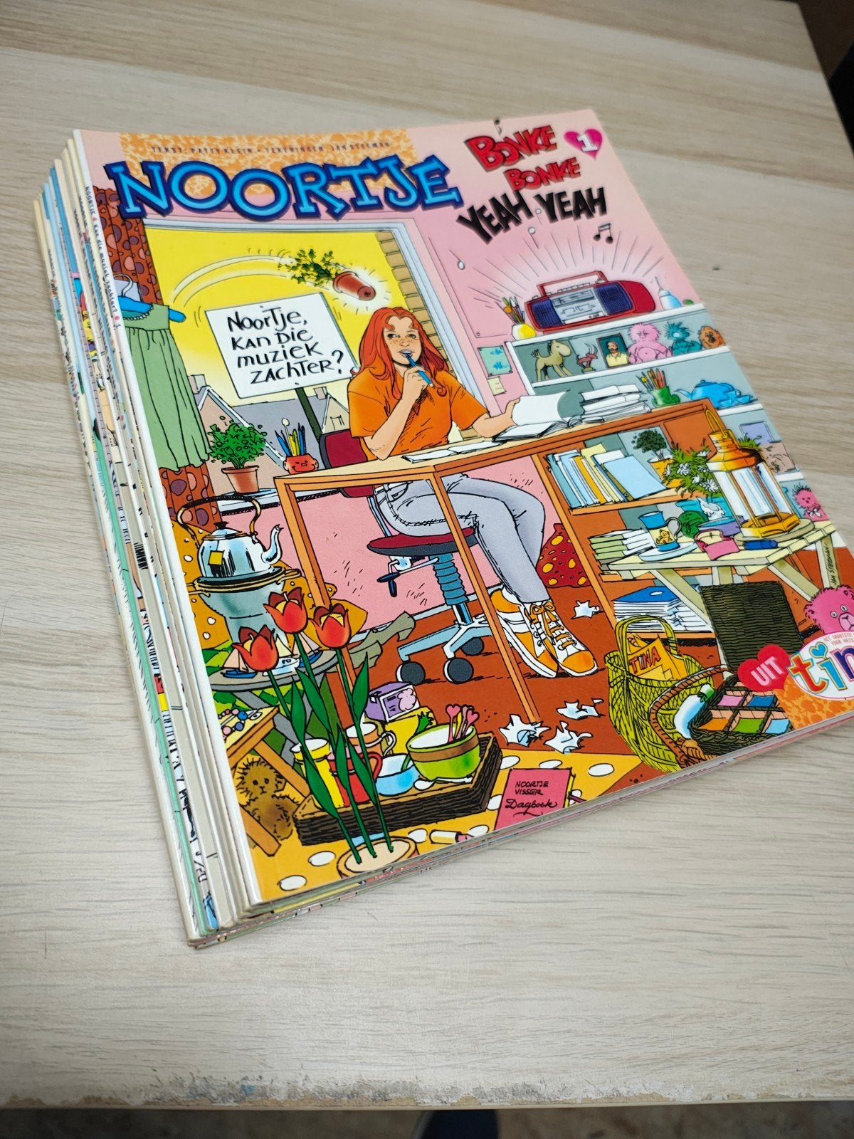 11 x Noortje / Tina stripboeken, Boeken, Stripverhalen, Meerdere stripboeken, Ophalen of Verzenden, Gelezen
