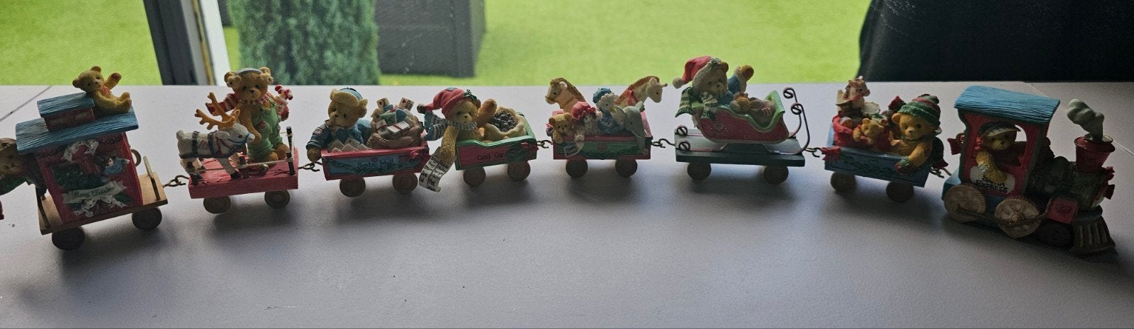 cherished teddies kerst trein, Verzamelen, Beren en Cherished Teddies, Ophalen, Cherished Teddies