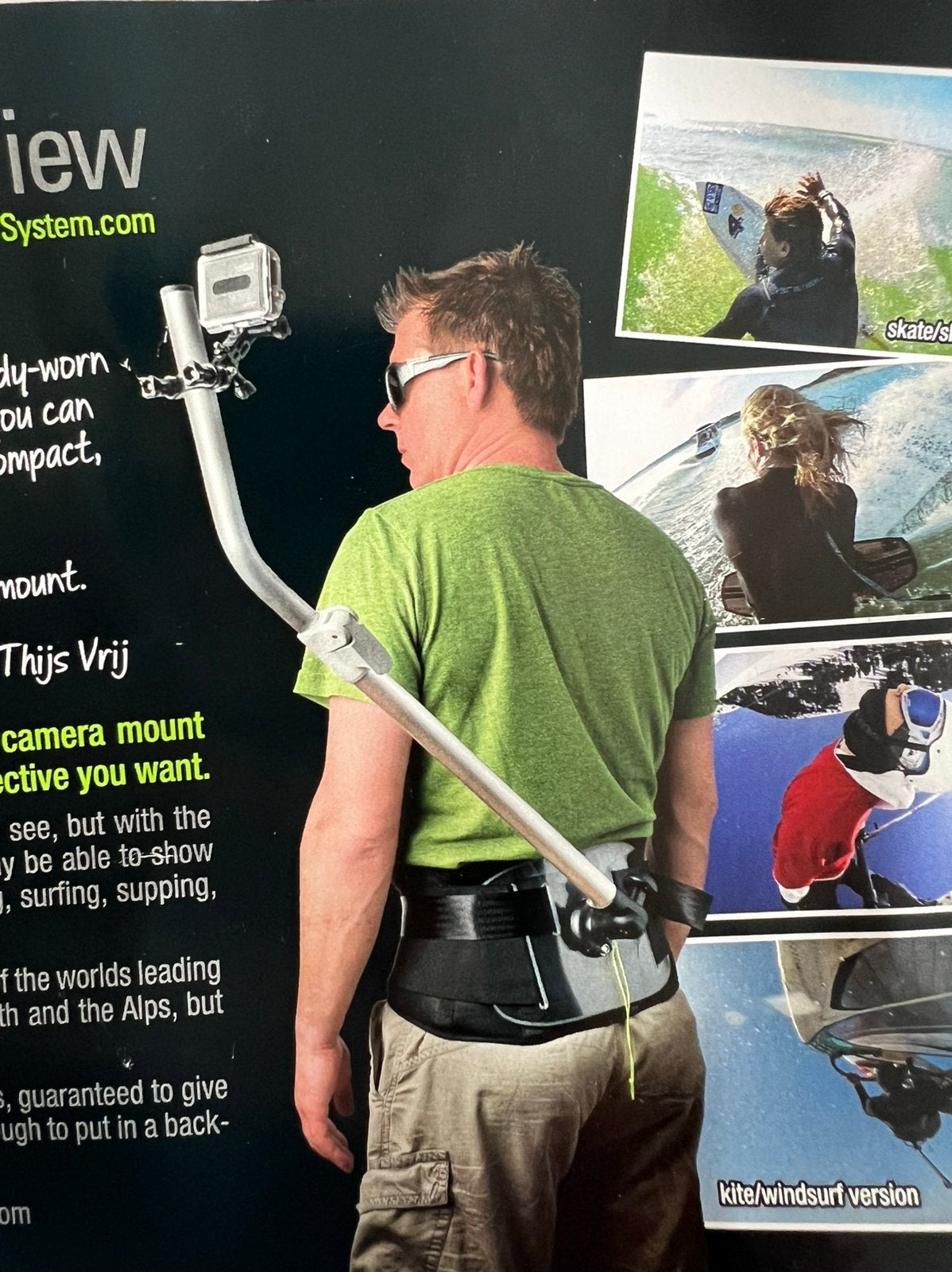 Houder voor action camera, Enlèvement, Comme neuf