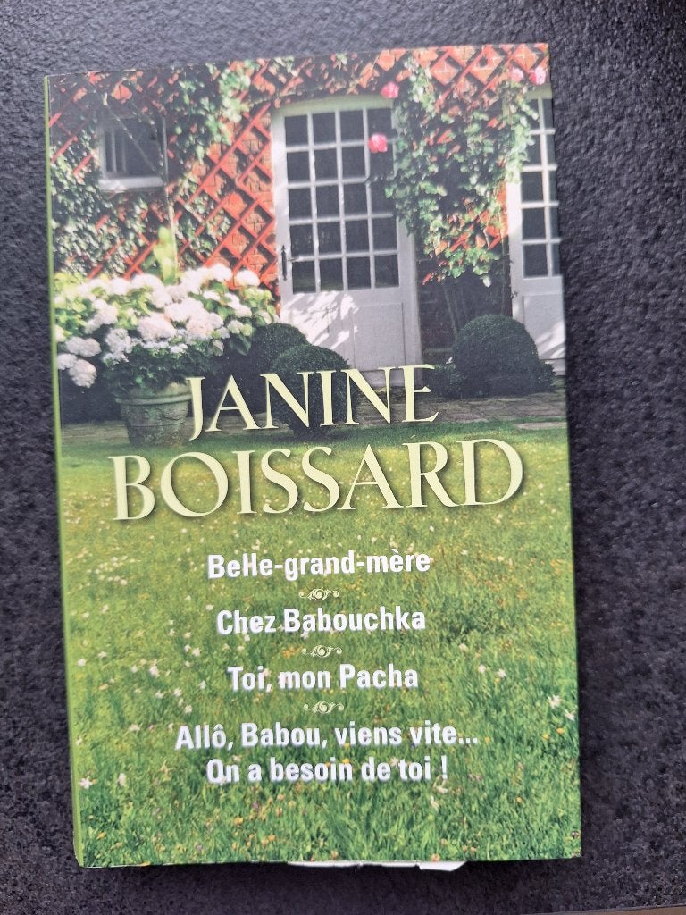 Janine Boissard - 4 romans en 1, Enlèvement, Comme neuf, Janine Boissard., Europe autre