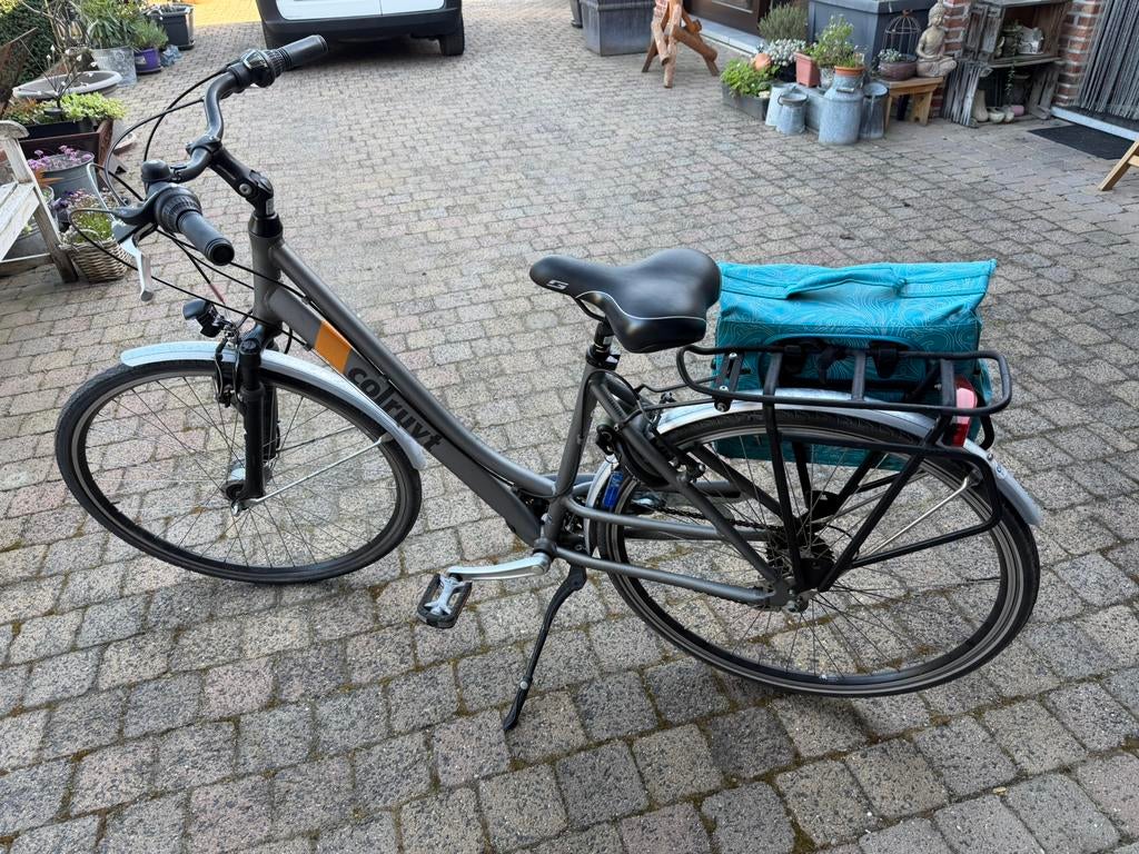 Damesfiets, Gebruikt, Velgrem, 47 tot 50 cm, Versnellingen