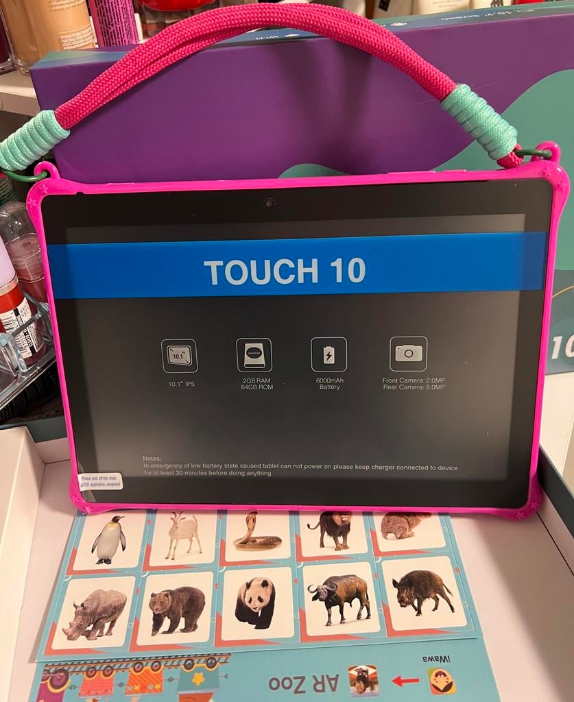 Kids Edition Tablet 10.1 inch - Roze/Blauw, Verzenden, Zo goed als nieuw
