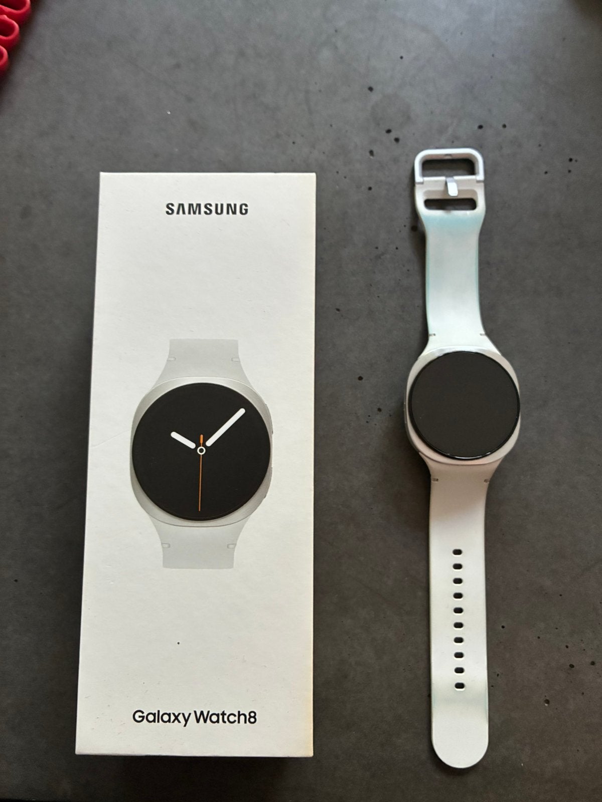 Galaxy Watch 8 40mm wit, Enlèvement, Comme neuf, Blanc, Android