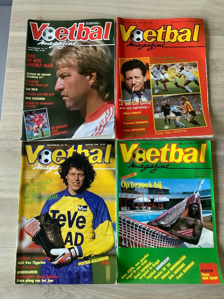 Voetbal Magazines 1988, Boeken, Zo goed als nieuw, Balsport, Voetbal Magazine., Ophalen of Verzenden