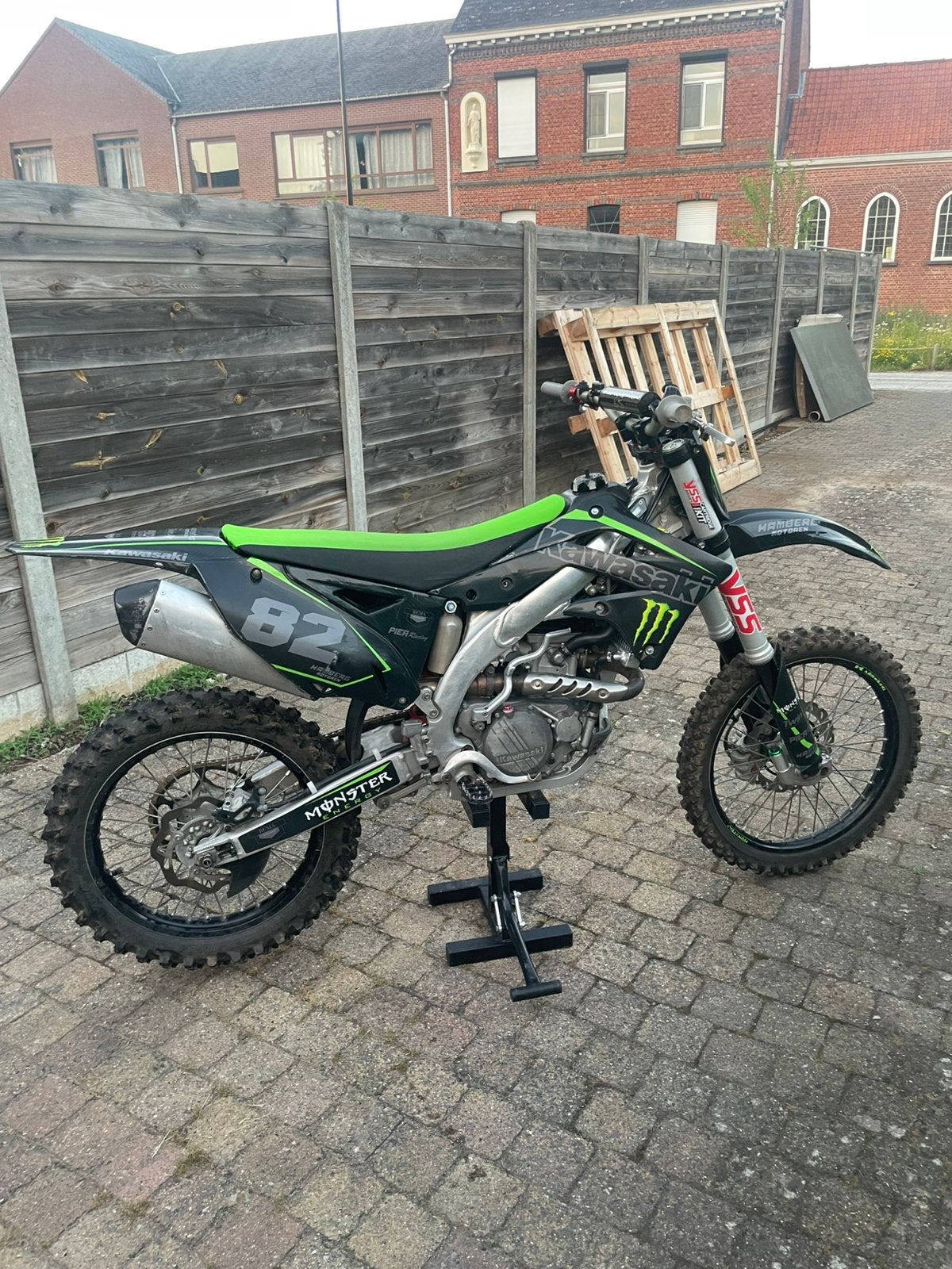 Kawazaki kx 450, Ophalen, Zo goed als nieuw