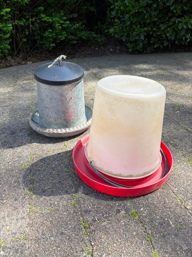 Kippen eten en drinken, Dieren en Toebehoren, Ophalen, Gebruikt
