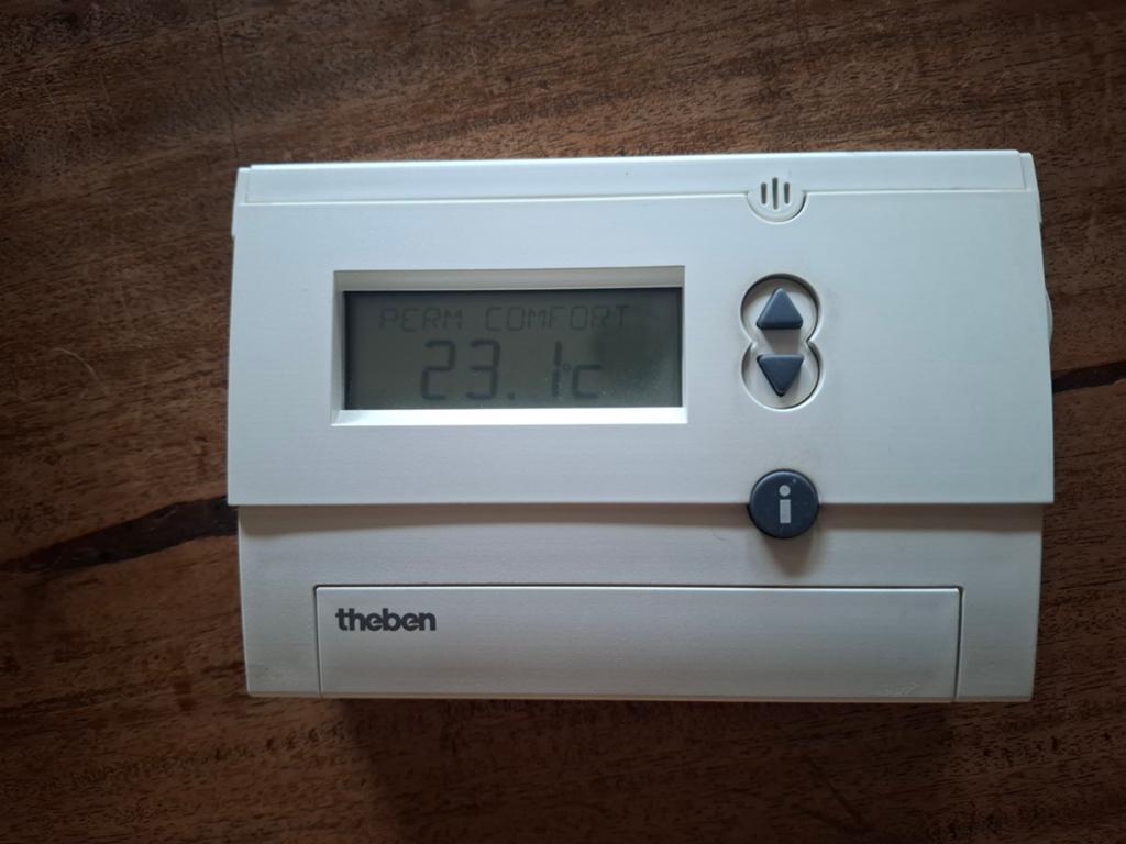 Theben Ramses 811 kamer thermostaat, Bricolage & Construction, Thermostats, Enlèvement ou Envoi, Thermostat intelligent, Comme neuf