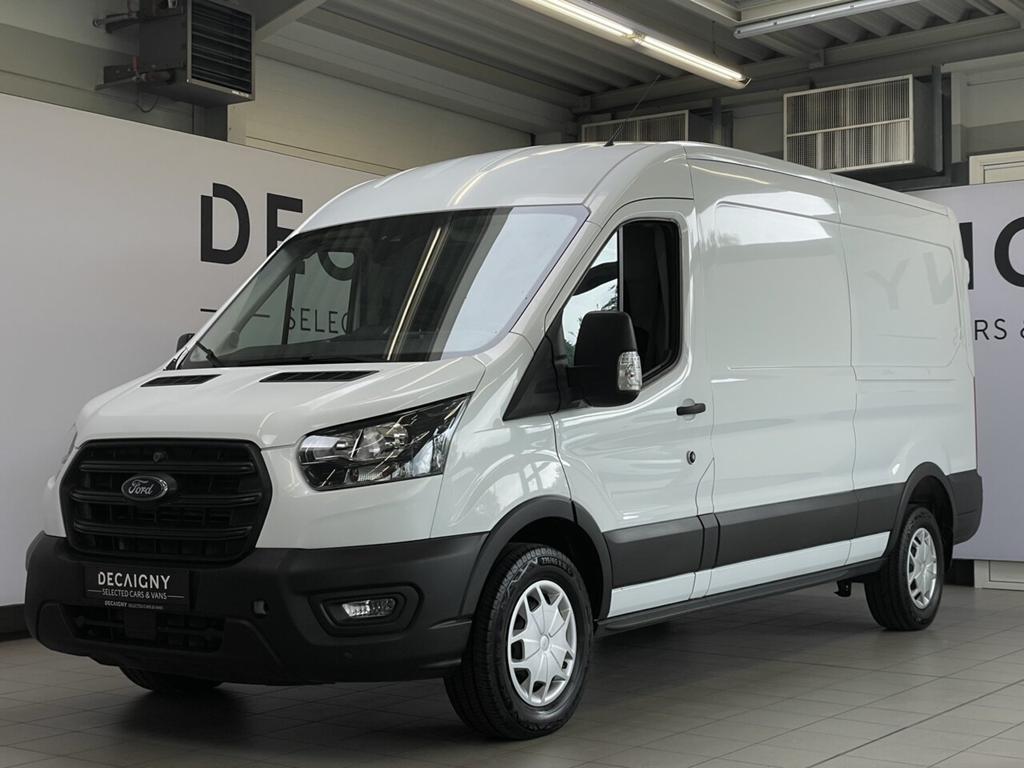 Ford Transit 2.0 TDCi EcoBlue L2H2 *Trekhaak*Sensoren achter, Automaat, 4 deurs, 1995 cc, 0 kg