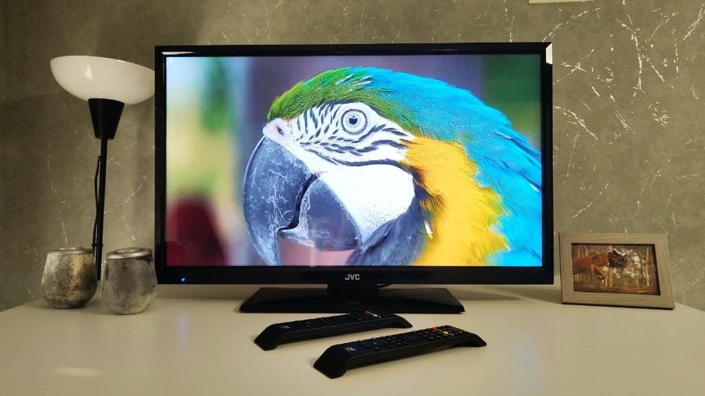 JVC 32” Full HD TV – 2 afstandsbedieningen – nette staat, Audio, Tv en Foto, Televisies, 50 Hz, 80 tot 100 cm, Full HD (1080p)