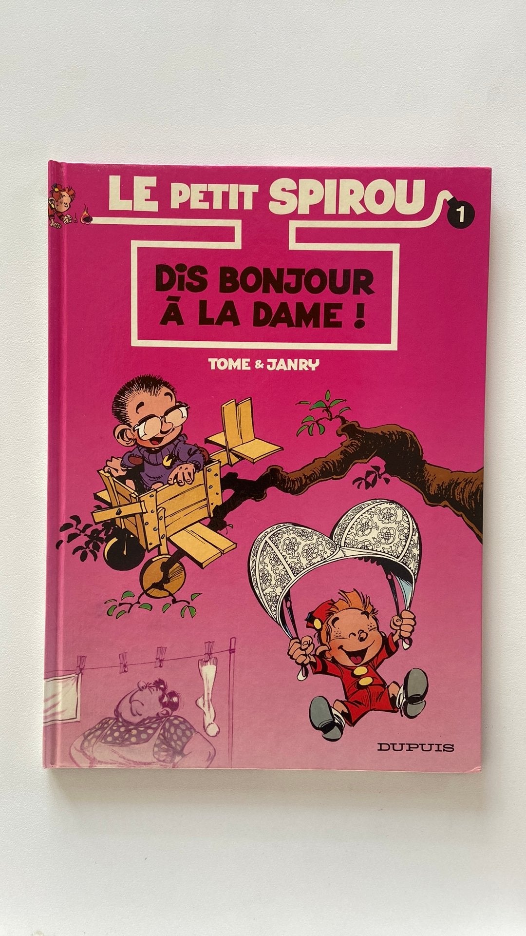 Le petit Spirou T1 Dis bonjour à la dame! EO, Livres, Humour, Enlèvement, Comme neuf
