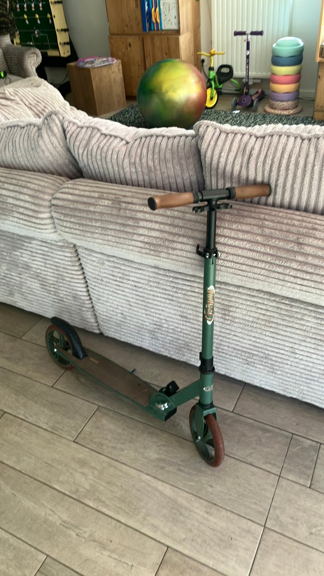 Optimum opvouwbare kinderstep, Fietsen en Brommers, Steps, Ophalen, Zo goed als nieuw