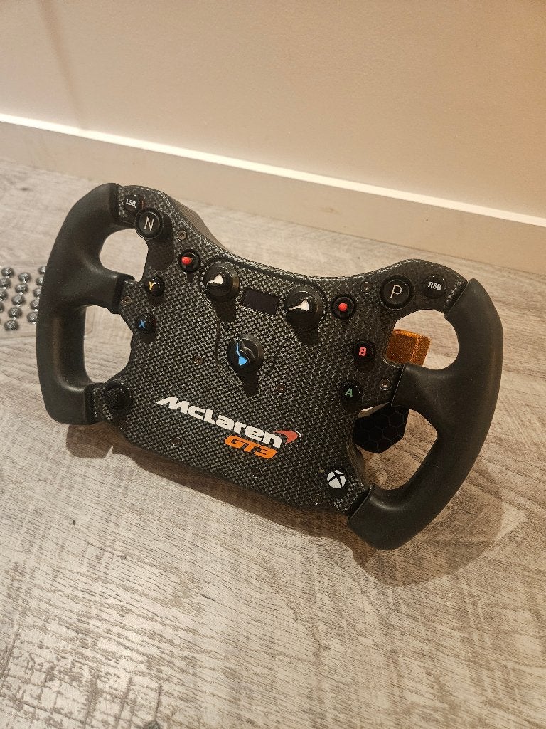 Dit is het Fanatec CSL Steering Wheel McLaren GT3 V2, Ophalen of Verzenden, Gebruikt, Fanatec