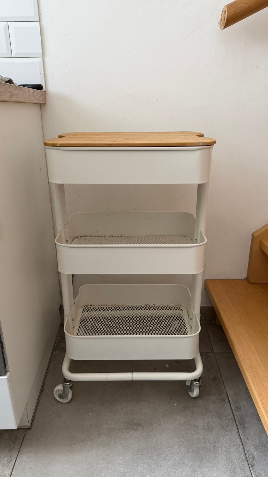 IKEA crèmekleurig dressoir, Ophalen, Gebruikt