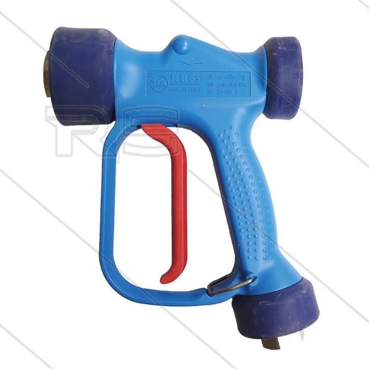 RB65 Spuitpistool Blauw Messing 24 Bar, Envoi
