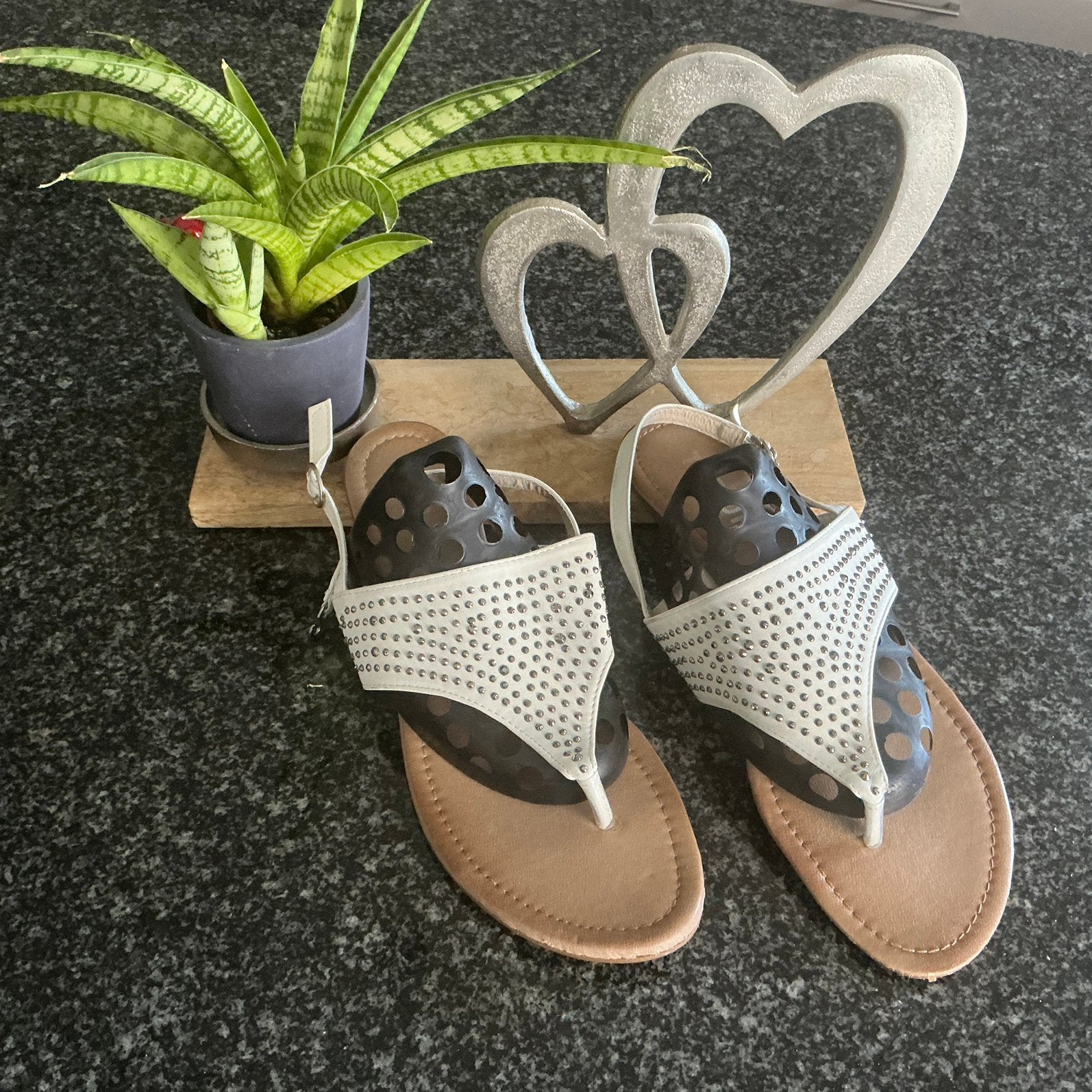 Sandales taille 41, Enlèvement ou Envoi, Autres couleurs, Comme neuf, Sandales et Mûles