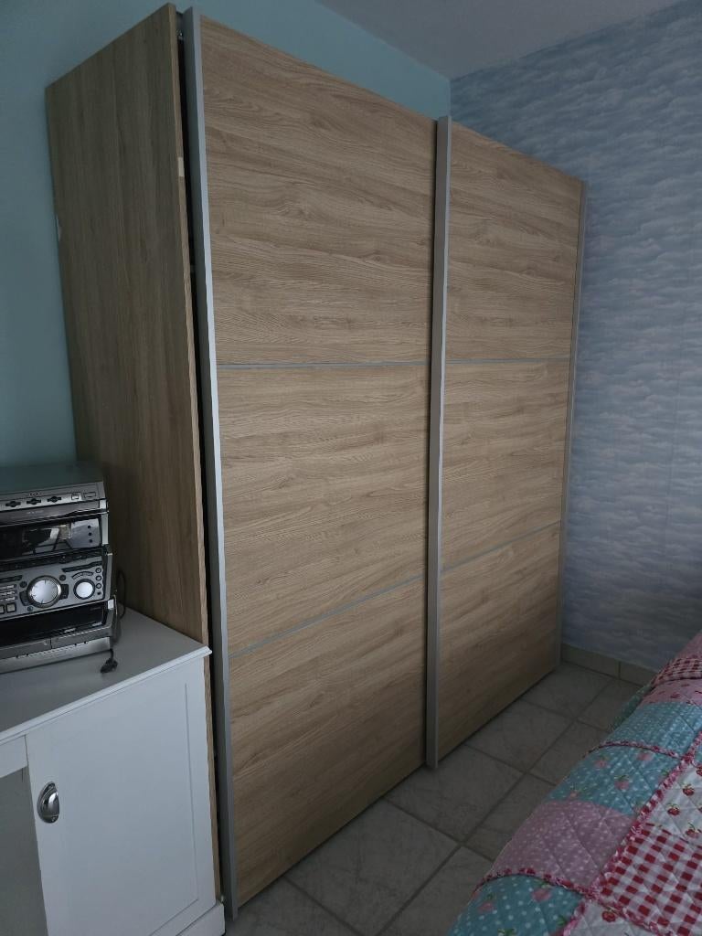 Kledingkasten, Huis en Inrichting, Kasten | Kleerkasten, Ophalen, 200 cm of meer, Met plank(en), 150 tot 200 cm