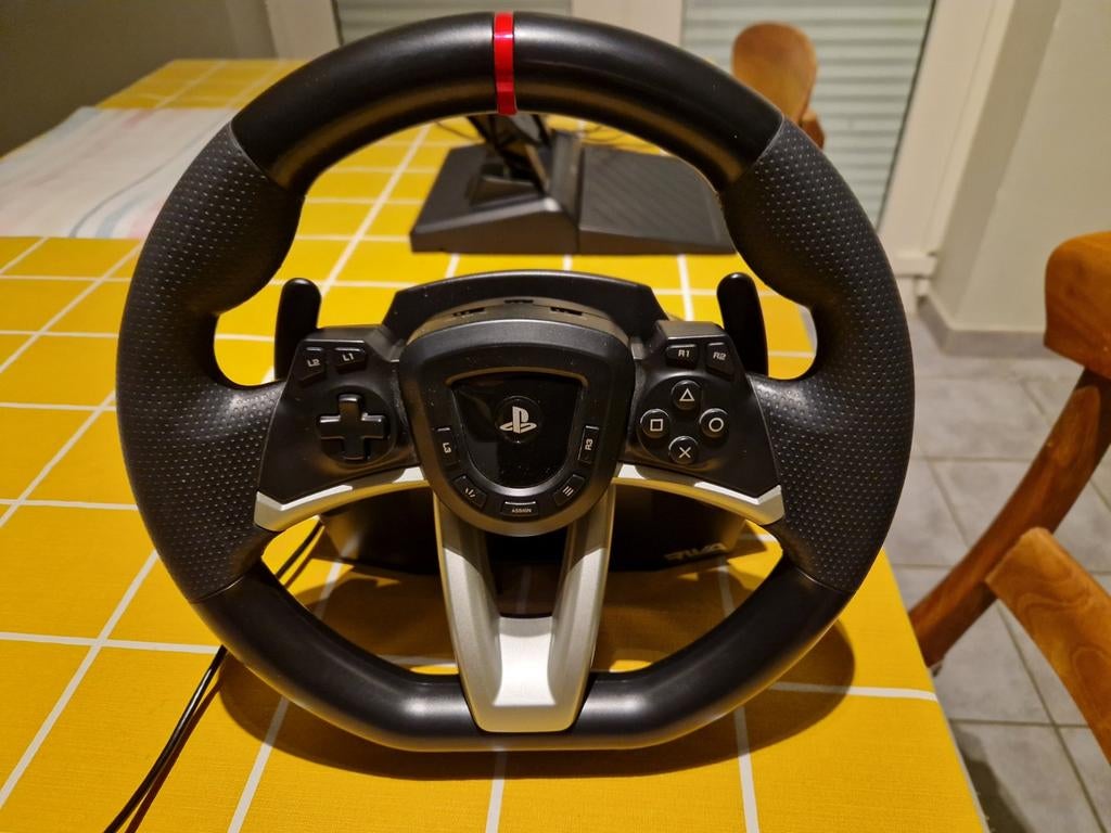 PS5 HORI APEX Bekabeld Racing Wheel met pedalen, Games en Spelcomputers, Ophalen of Verzenden