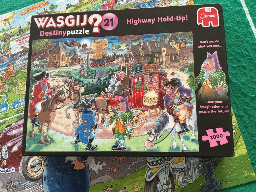 Puzzel, Ophalen, 500 t/m 1500 stukjes, Zo goed als nieuw, Legpuzzel