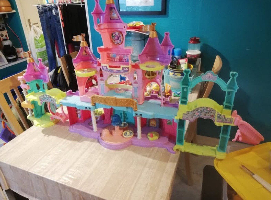 vtech vrolijke vrienden kasteel, Enlèvement