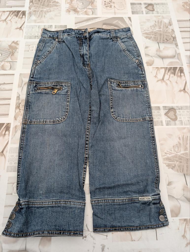 Bram's jeans Bermuda voor meisjes van 14 jaar, Broek, Meisje, Ophalen of Verzenden, Bram's