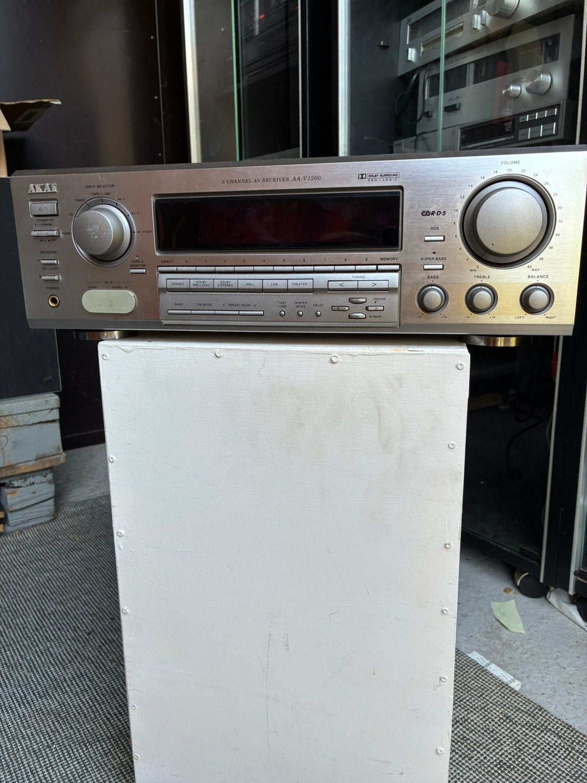 Akai AA V1200, Audio, Tv en Foto, Stereoketens, Ophalen of Verzenden, Gebruikt, Akai, Losse componenten