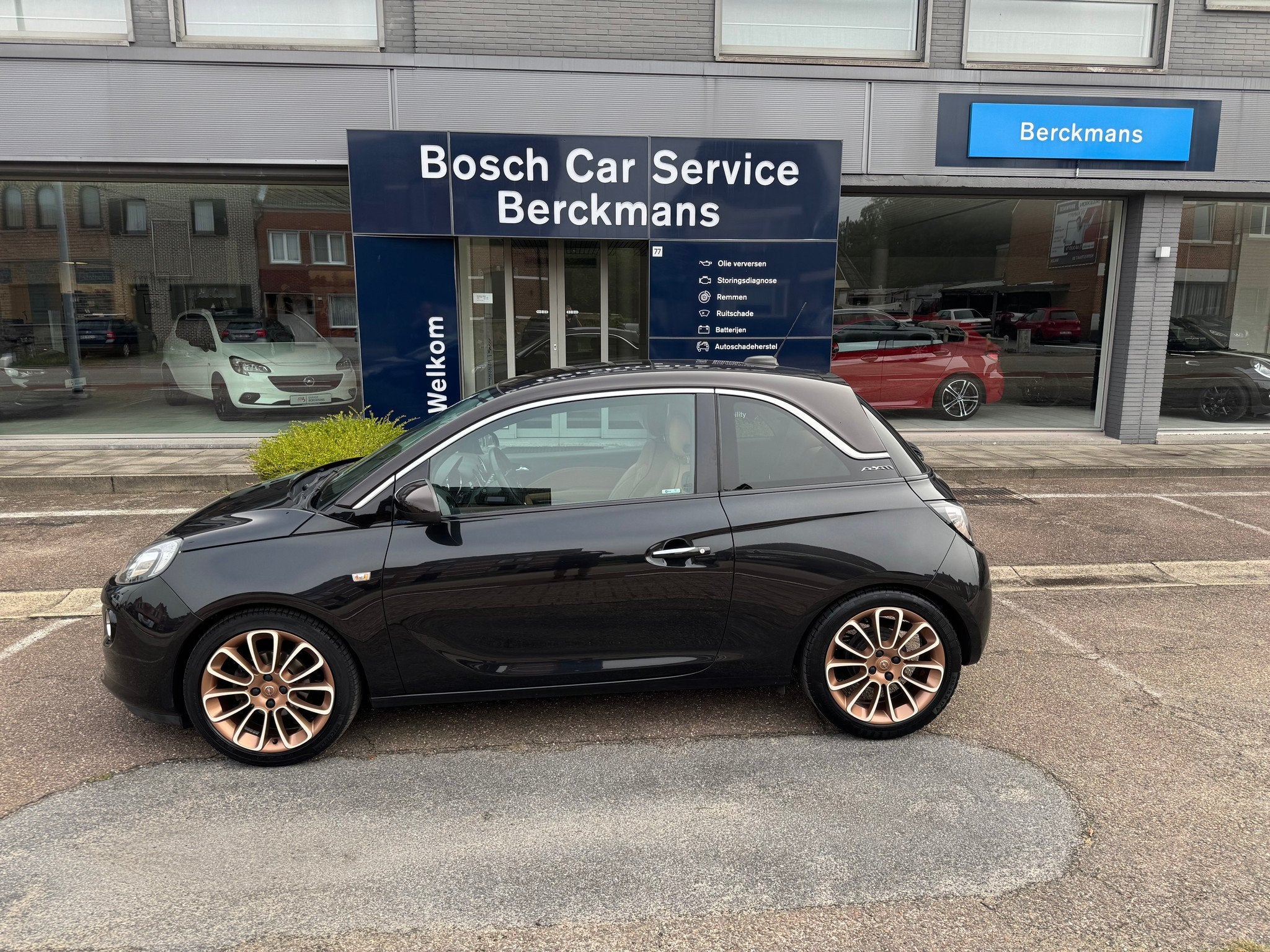 Opel ADAM Unlimited 1.2 benzine + Leder + Vele opties, Autos, Cuir, Commande vocale, Euro 6, Entreprise