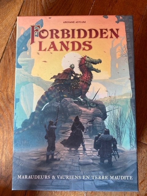 FORBIDDEN LANDS - jeu de rôle - coffret DE LUXE - NEUF, Hobby & Loisirs créatifs, Enlèvement ou Envoi