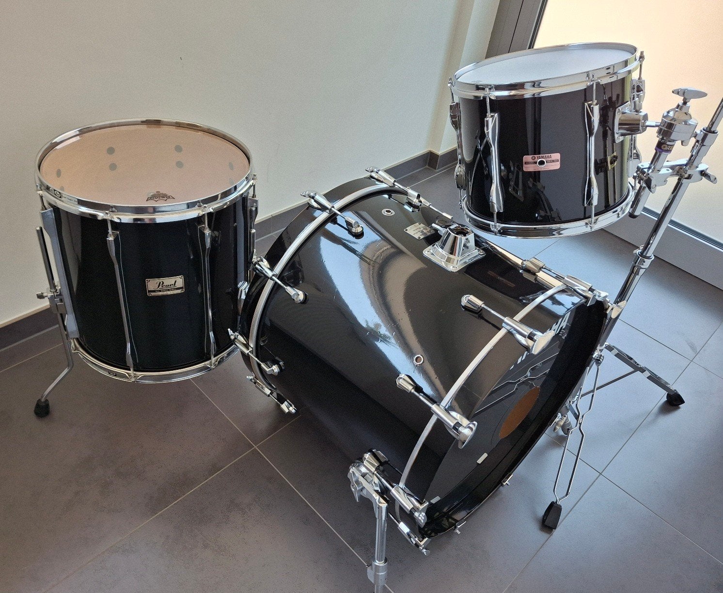 Yamaha 9000, Custom Absolute & Pearl BLX - birch shellset, Muziek en Instrumenten, Ophalen, Yamaha