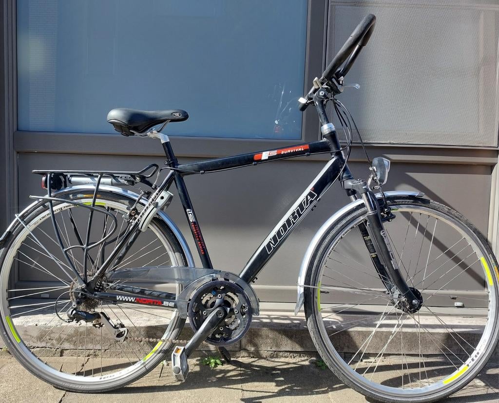 Herenfiets Norta 28", Fietsen en Brommers, Velgrem, Versnellingen, Zo goed als nieuw, 53 tot 57 cm