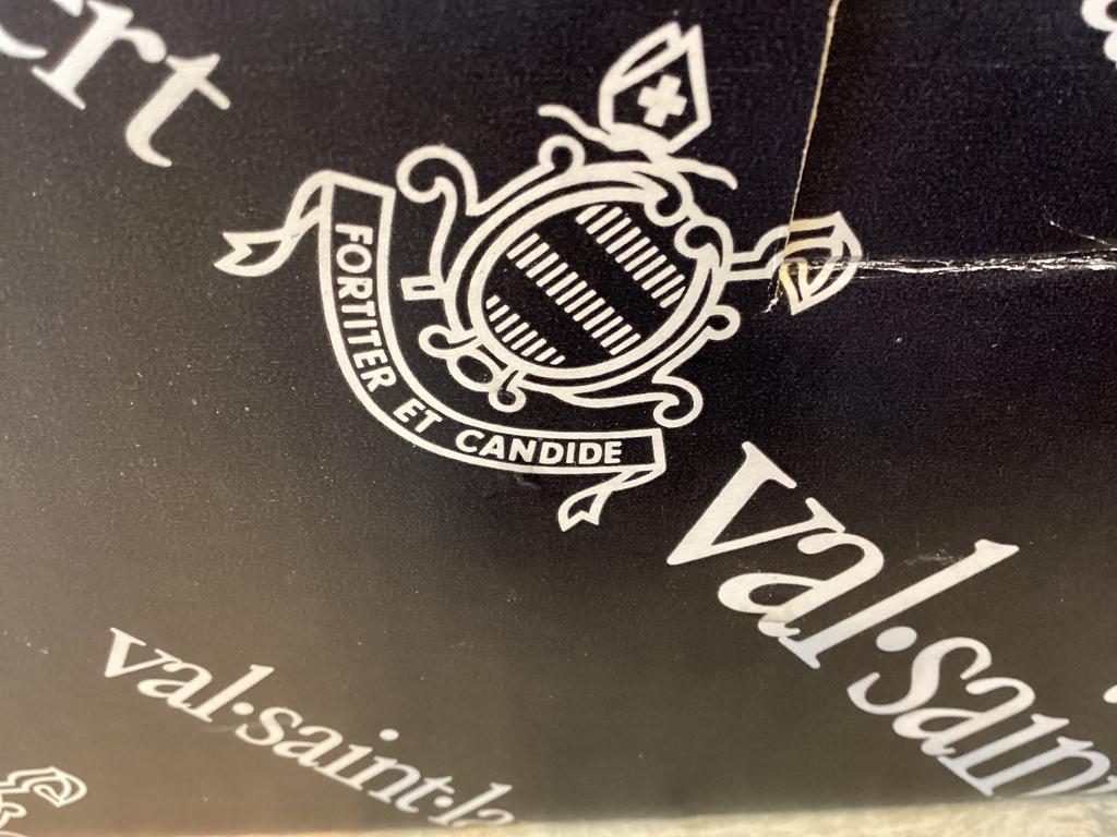Val saint  Lambert kristal champagneglazen, Ophalen