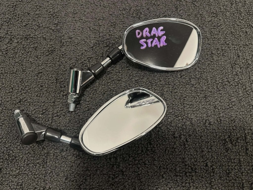 Yamaha Dragstar Mirror Set, Motos, Accessoires | Autre, Neuf, Enlèvement ou Envoi