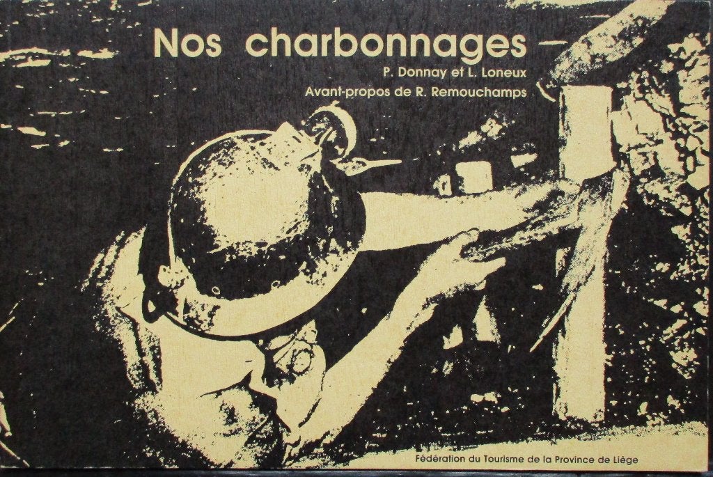 lampe de mineur livre charbonnage mine, Envoi, Utilisé