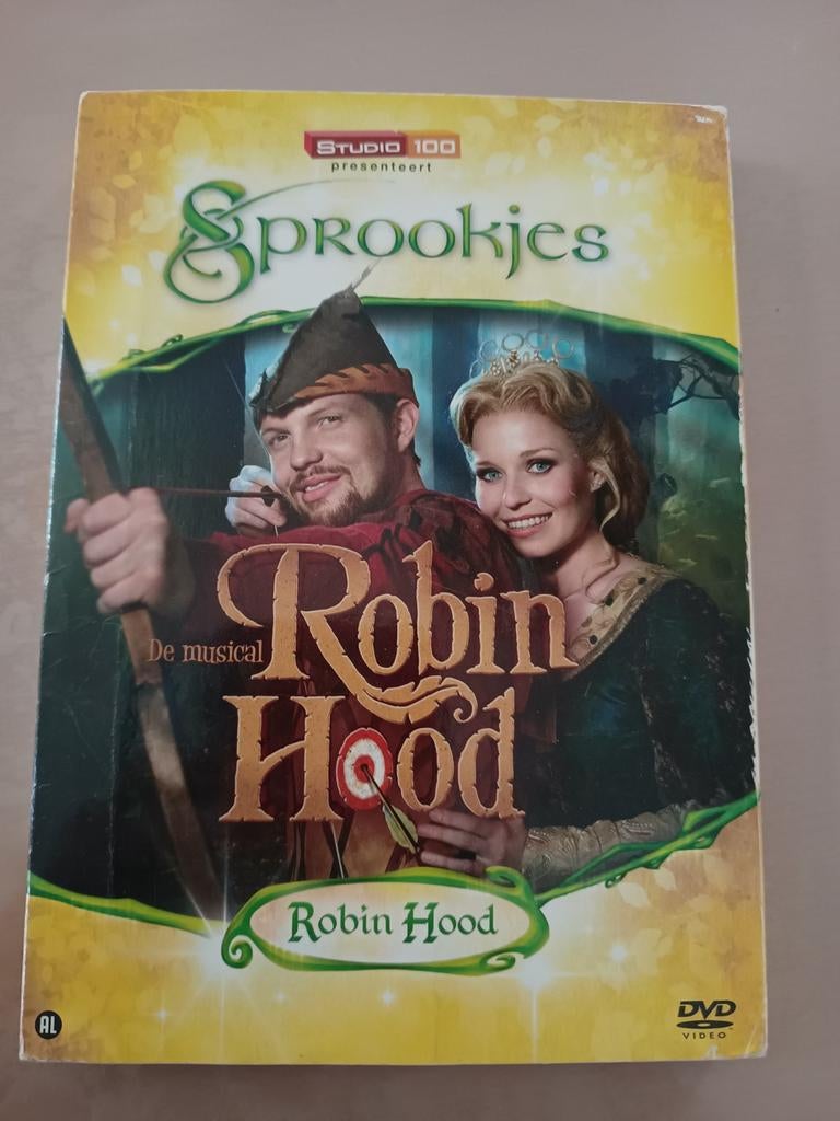 Robin Hood : De Musical - Studio 100, Cd's en Dvd's, Dvd's | Kinderen en Jeugd, Zo goed als nieuw, Ophalen of Verzenden