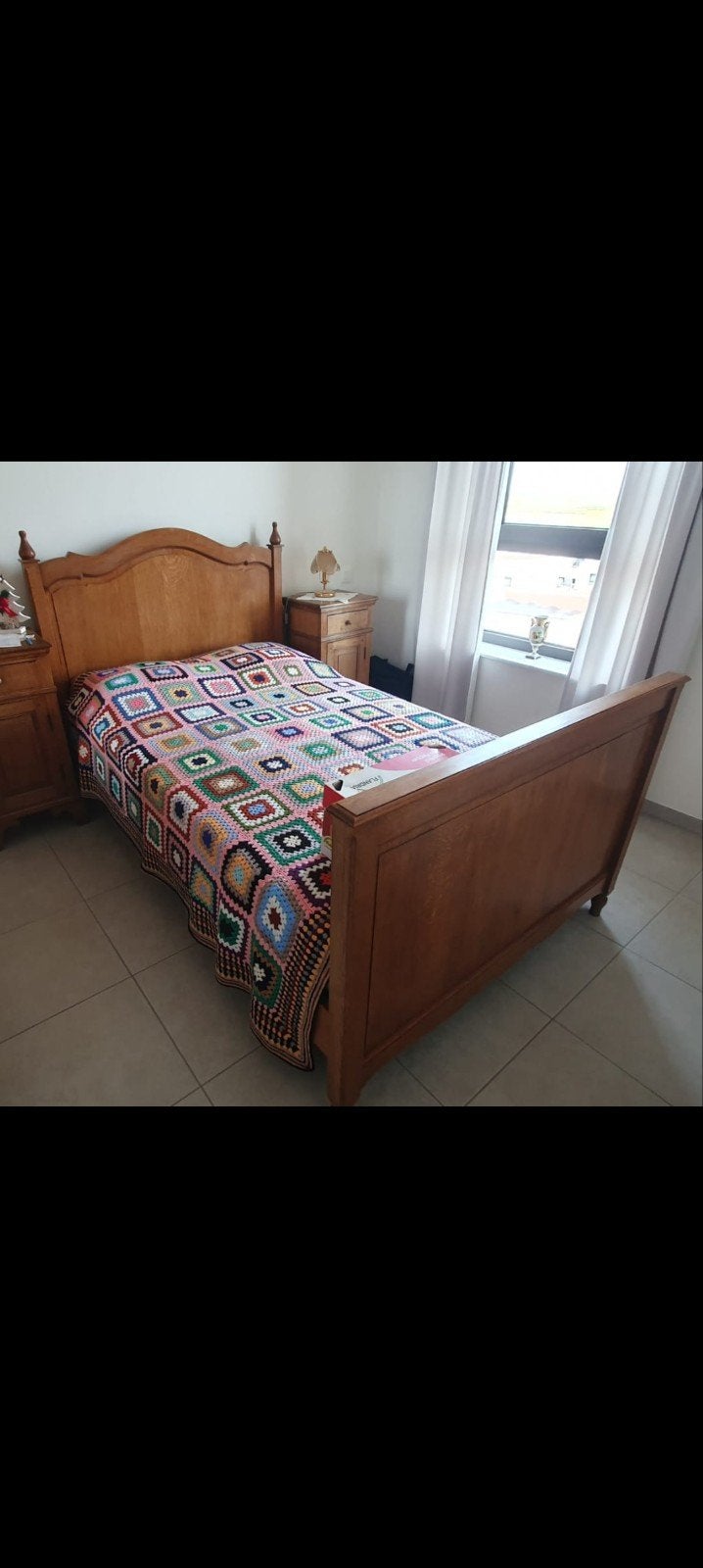 OFFRE SPÉCIALE ! LIT ANCIEN, Enlèvement, Queen size